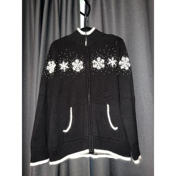 Ugly Christmas Sweater Xmas Cardigan Size Small - Picture 1 of 3